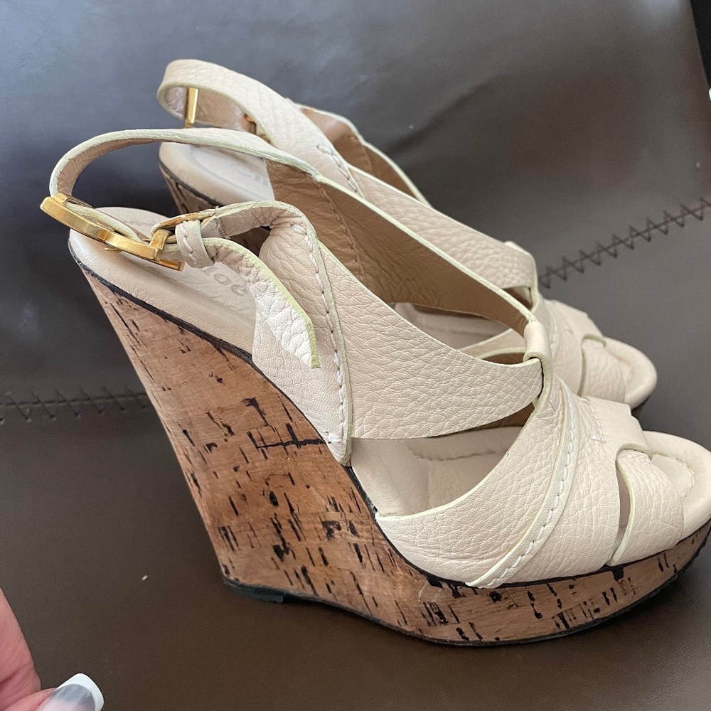 Chloe Platform Cork Sandals